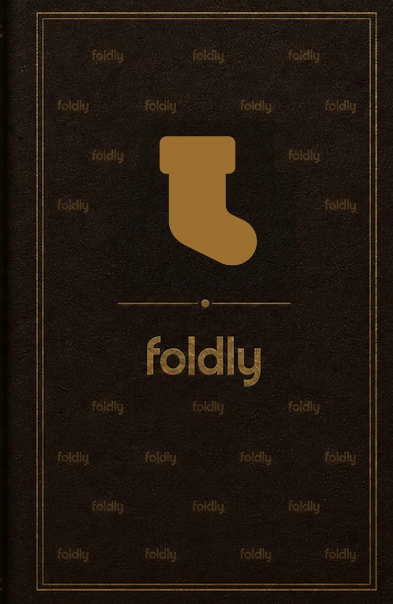 Foldly Christmas Stocking — book cover