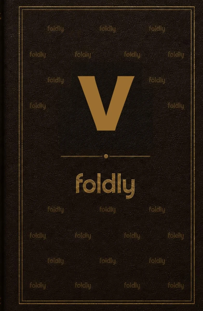 Foldly V — book cover