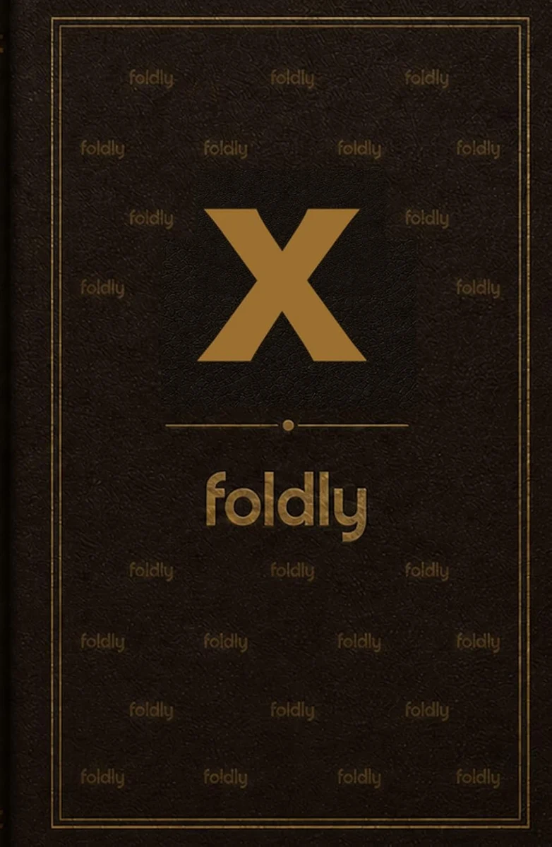 Foldly X — book cover