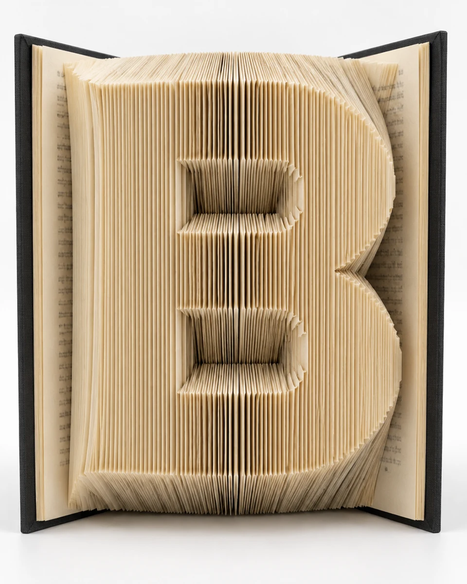 Foldly B — finished folded design
