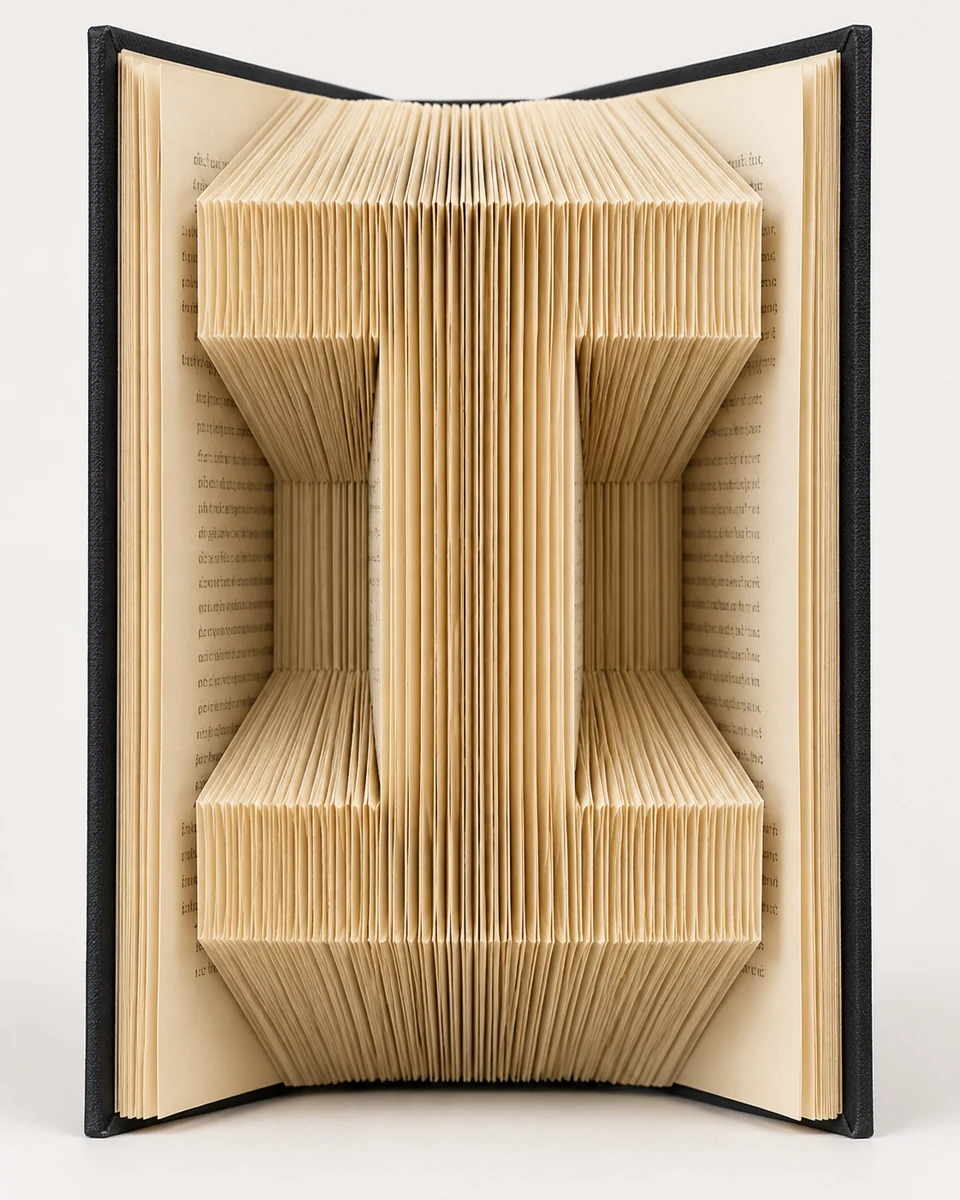 Foldly I — finished folded design