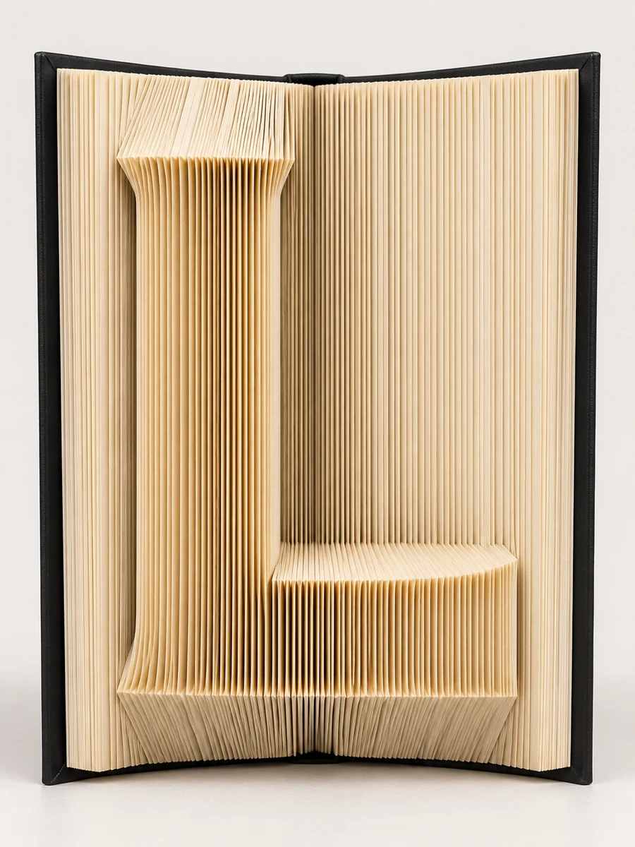 Foldly L — finished folded design