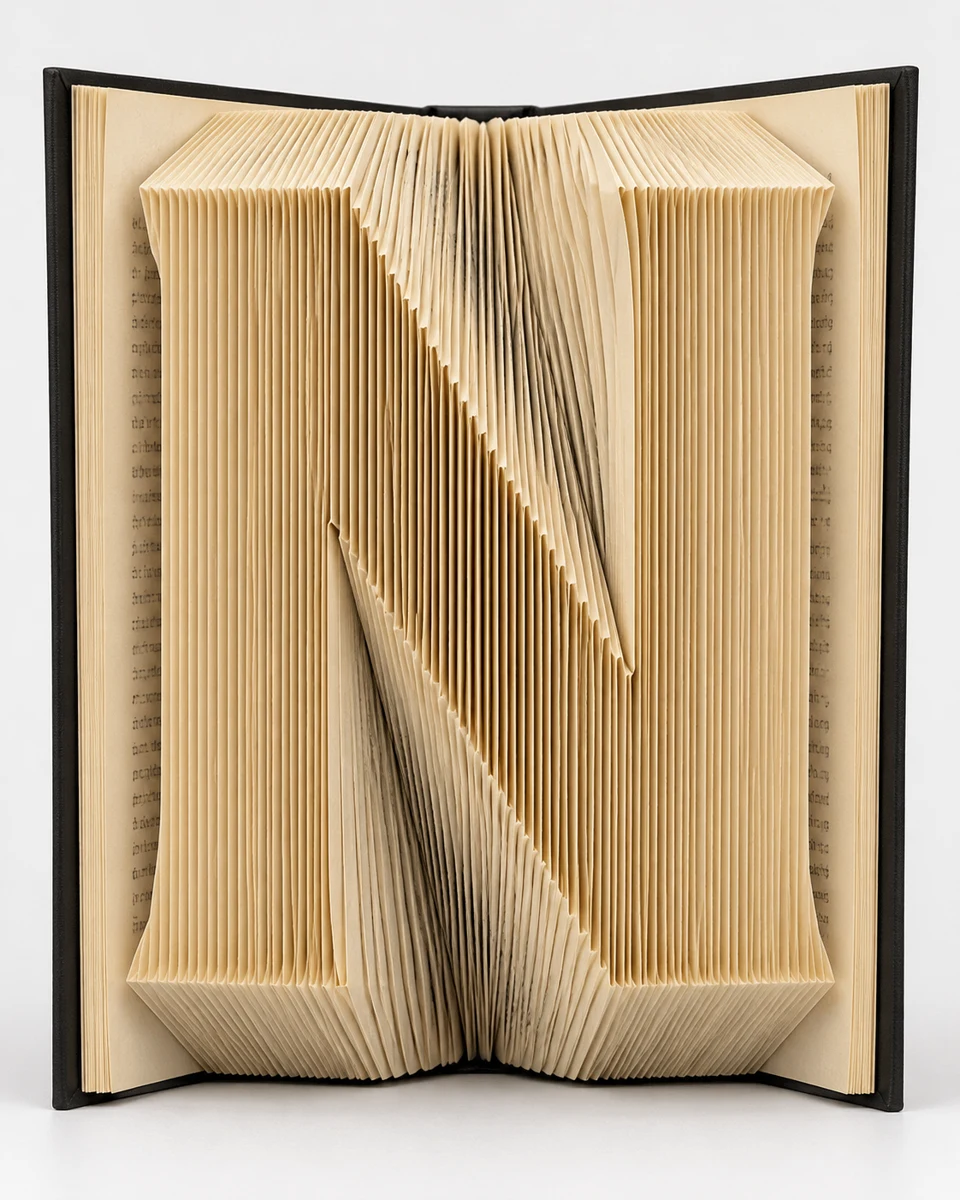 Foldly N — finished folded design