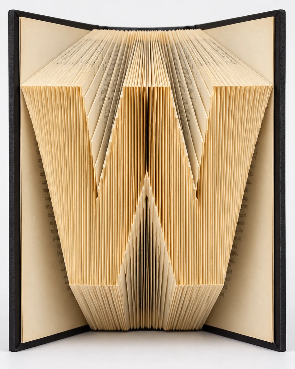 Foldly W — finished folded design