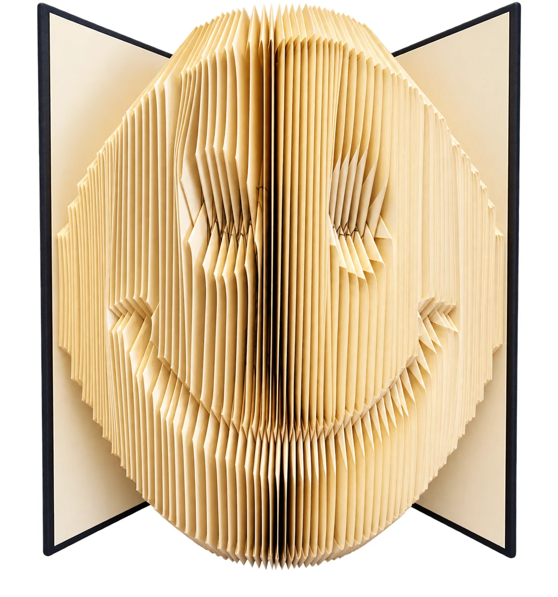 Foldly Heart — finished folded design